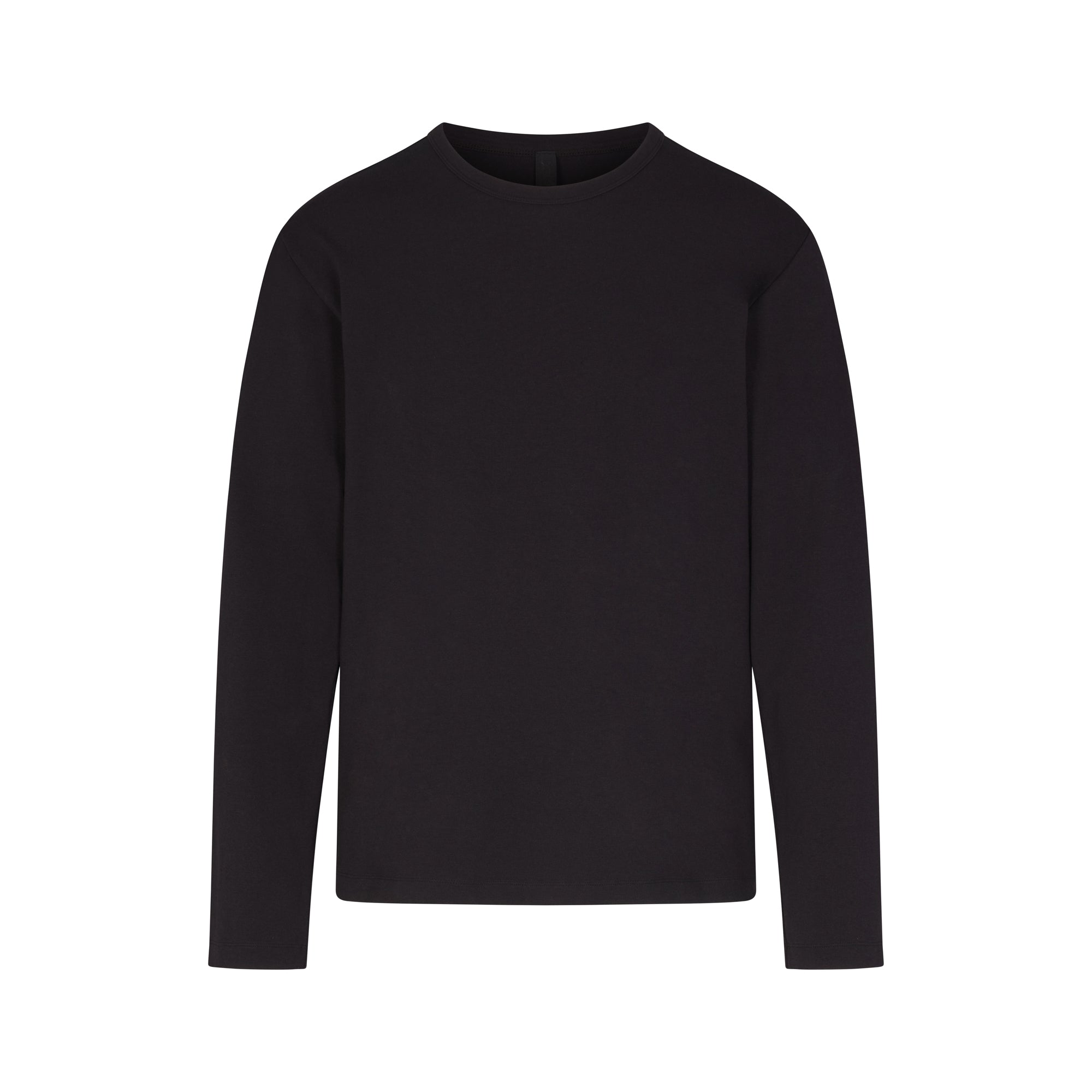 SKIMS Relaxed Long Sleeve T Shirt Obsidian Black Jersey Lounge 5X 5X Large Men s