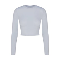 SKIMS SLEEP SUPER CROPPED LONG SLEEVE