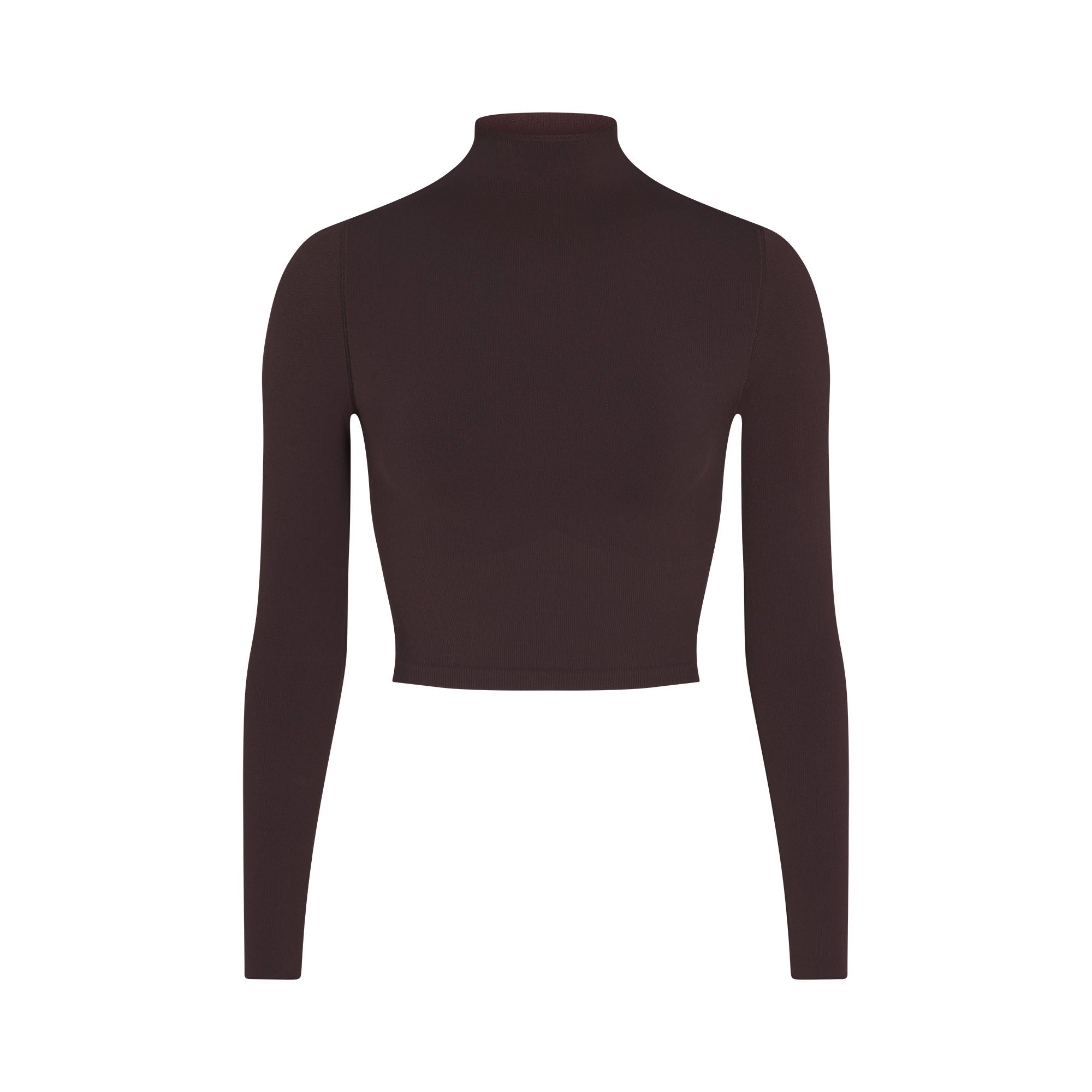 NikeSKIMS VINTAGE SEAMLESS MOCK NECK CROP TOP | PHOENIX