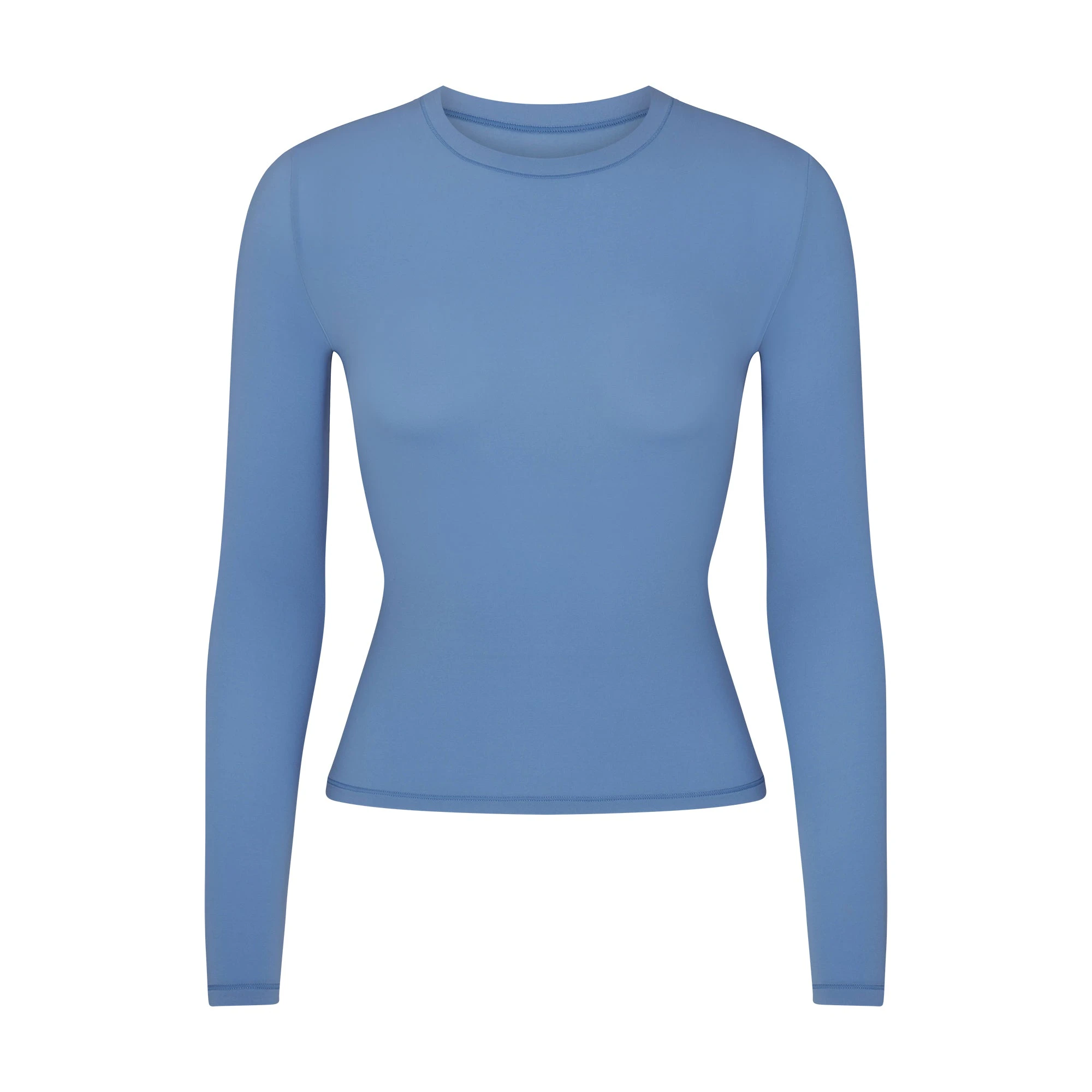 FITS EVERYBODY LONG SLEEVE T-SHIRT | ARCTIC FLAT ON A WHITE BACKGROUND | FLT
