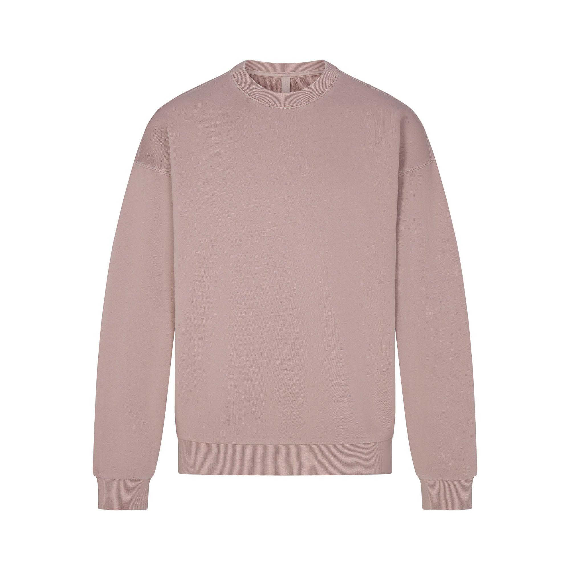 TERRY MENS RELAXED CREWNECK | FAWN