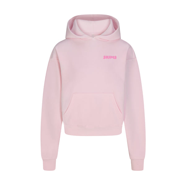 COTTON FLEECE HOODIE | HALITE | SKIMS