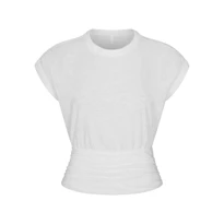 RUCHED TEE