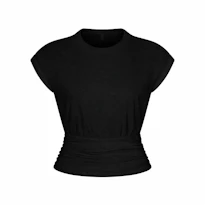 RUCHED TEE