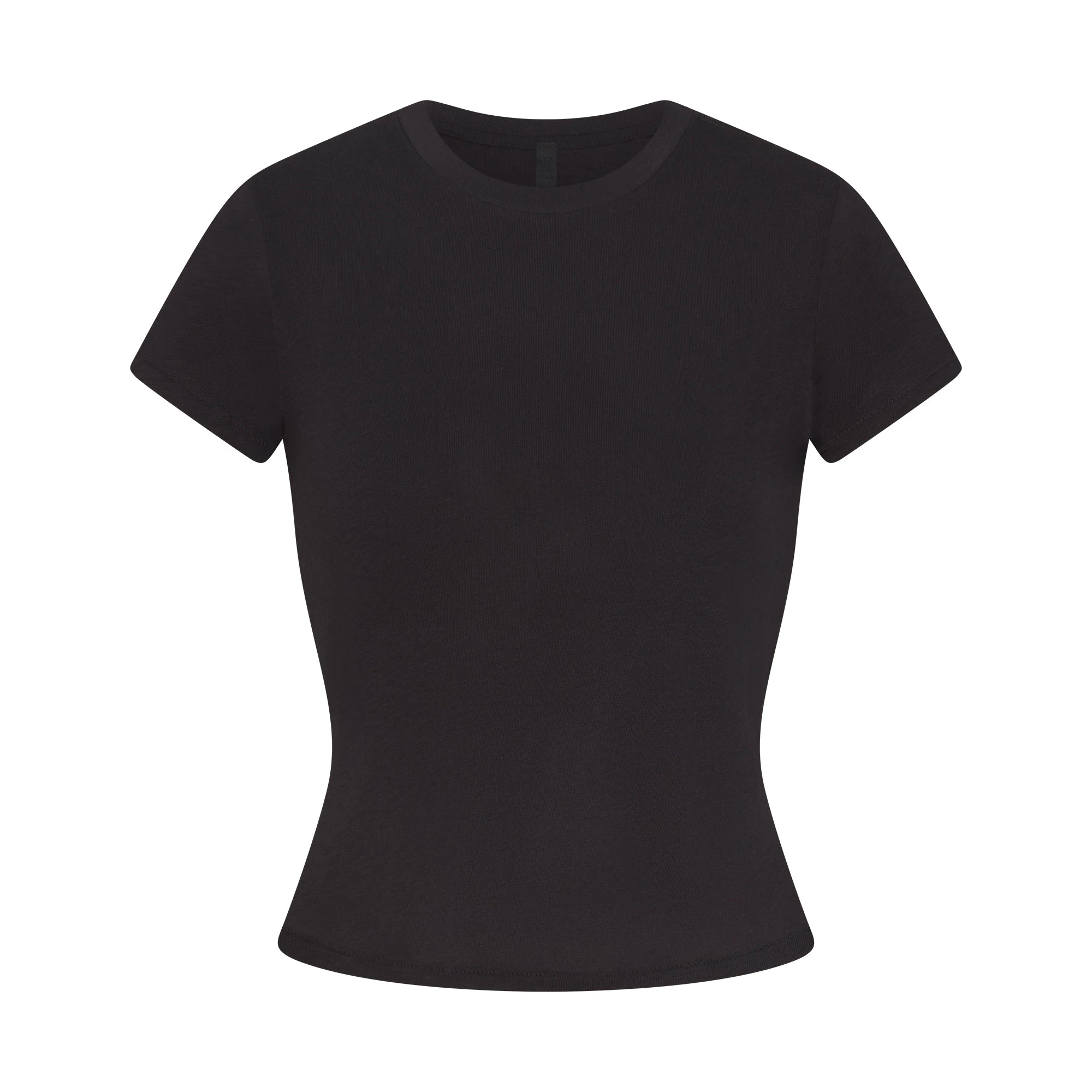 WORN IN JERSEY T-SHIRT | WASHED ONYX FLAT ON A WHITE BACKGROUND | FLT