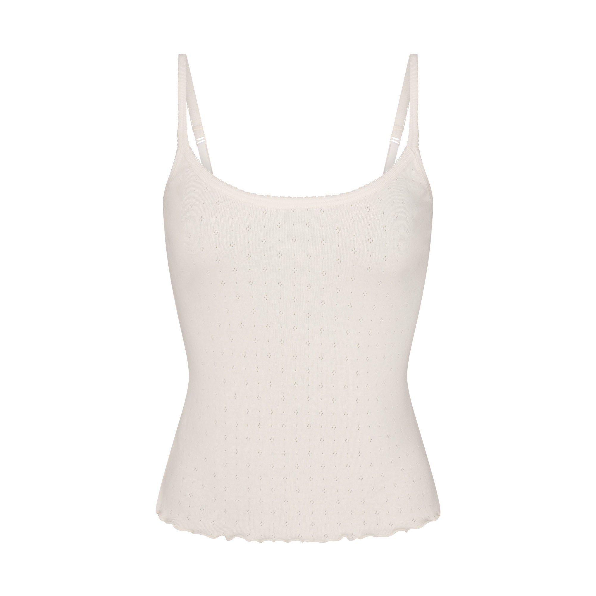 HEAVY POINTELLE CAMI | MARBLE | SKIMS