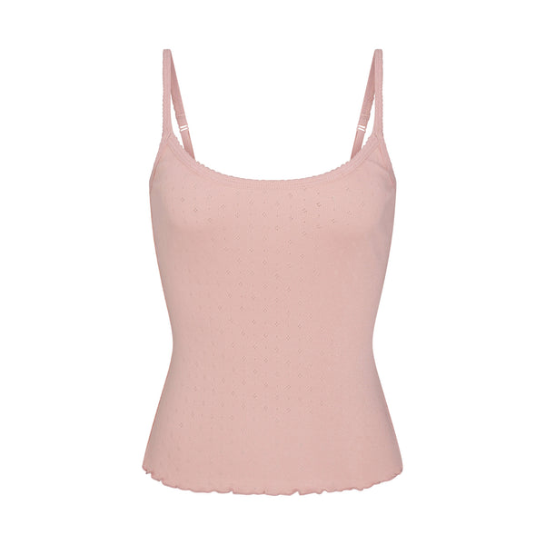 COTTON JERSEY SCOOP NECK CAMI | CHERRY BLOSSOM | SKIMS