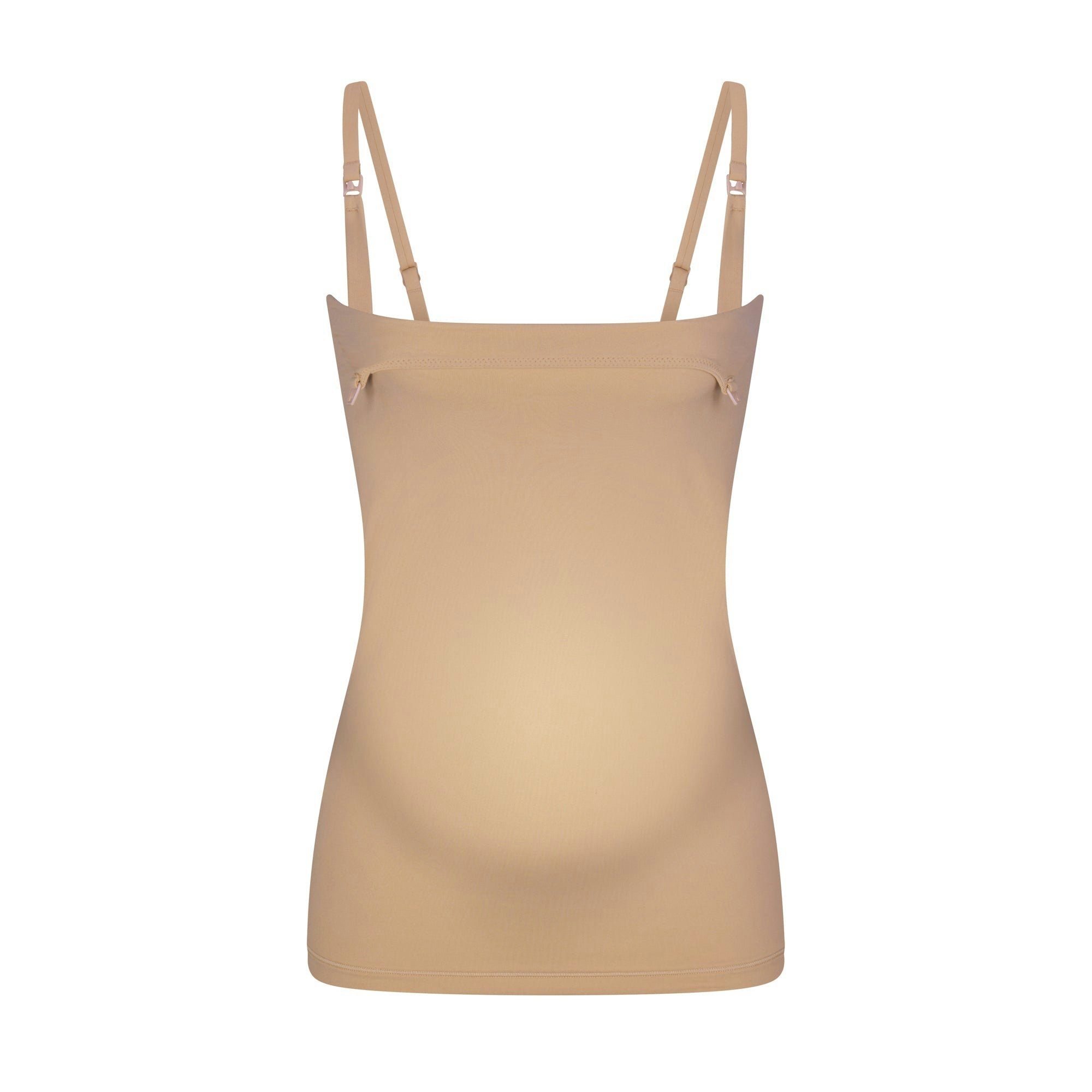 FITS EVERYBODY MATERNITY NURSING TANK  FLAT ON A WHITE BACKGROUND | FLT