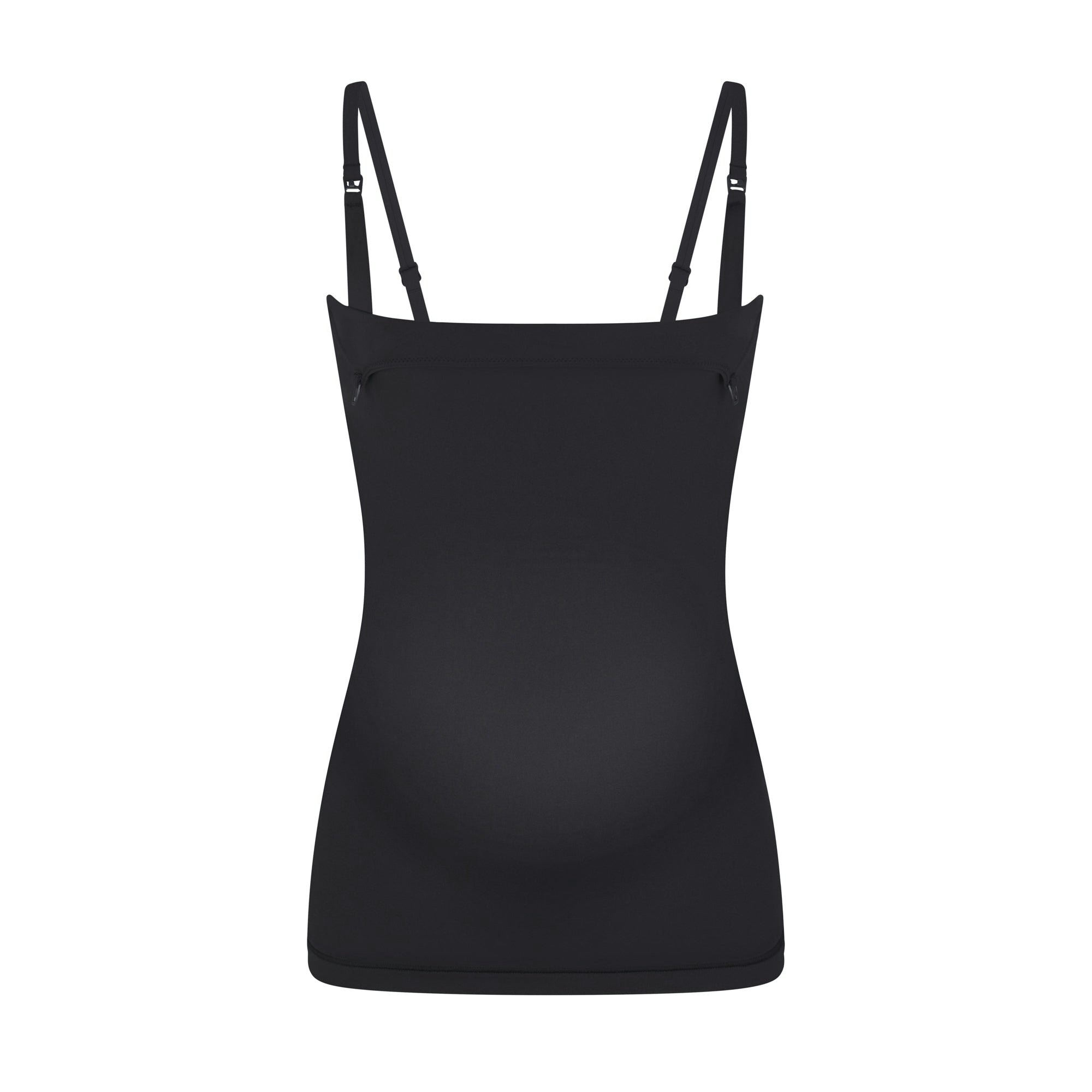 FITS EVERYBODY MATERNITY NURSING TANK FLAT ON A WHITE BACKGROUND | FLT