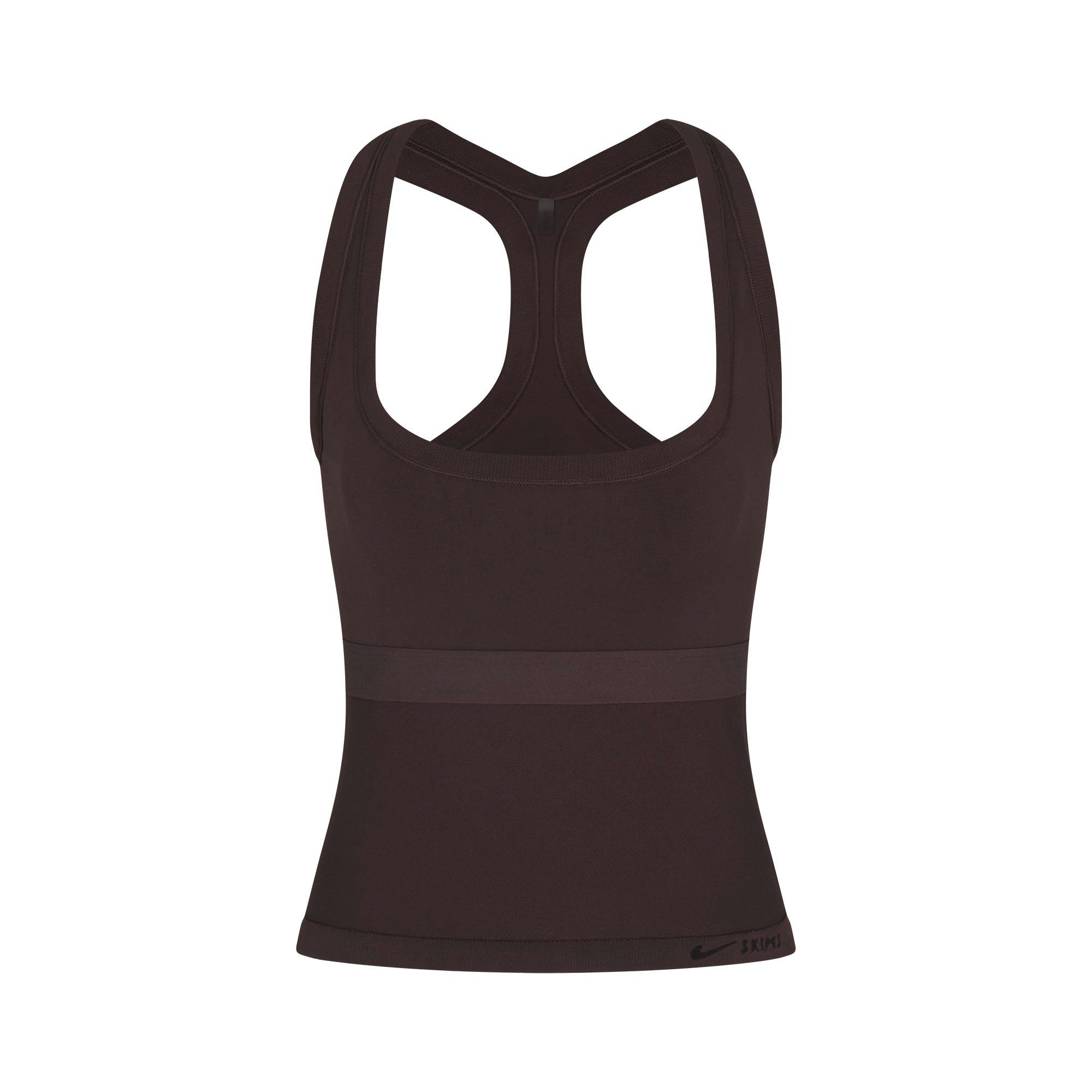 NikeSKIMS VINTAGE SEAMLESS RACER BACK TANK | PHOENIX FLAT ON A WHITE BACKGROUND | FLT