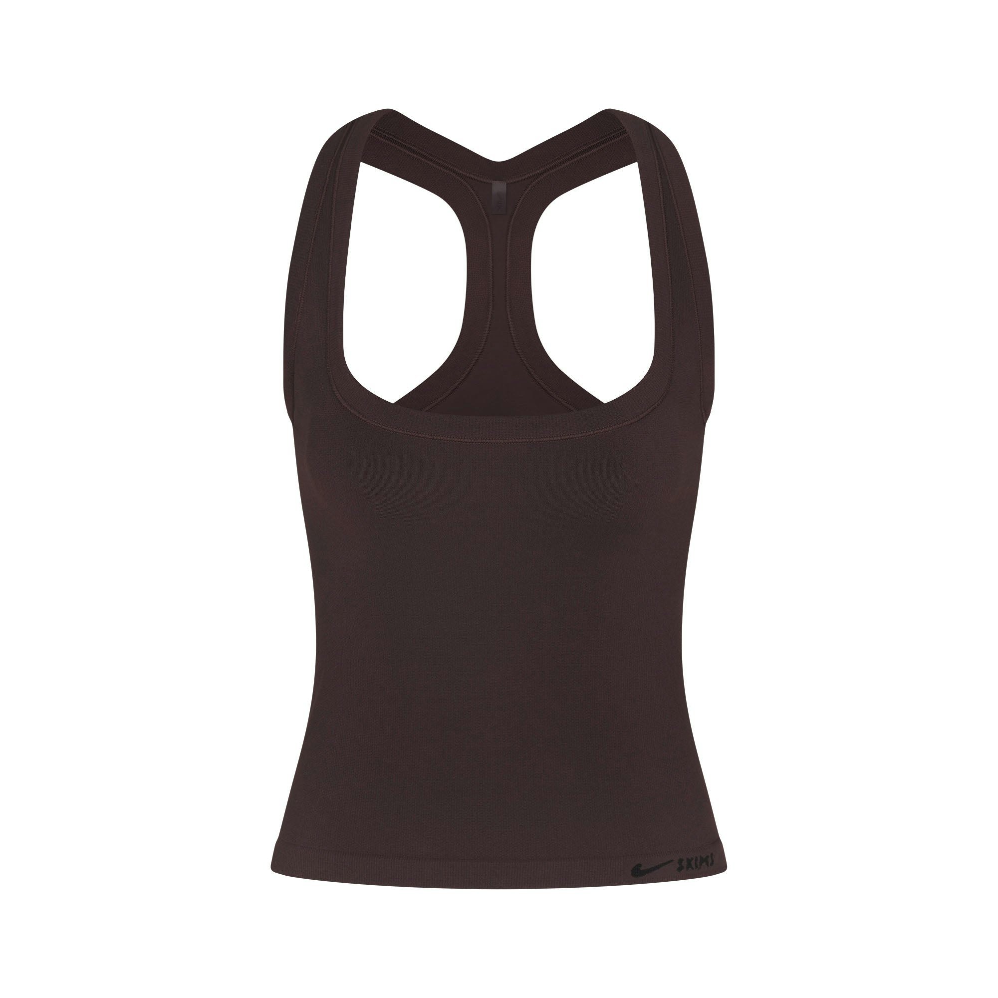 NikeSKIMS VINTAGE SEAMLESS RACER BACK TANK | PHOENIX FLAT ON A WHITE BACKGROUND | FLT