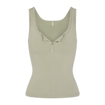 MICRO POINTELLE HENLEY TANK