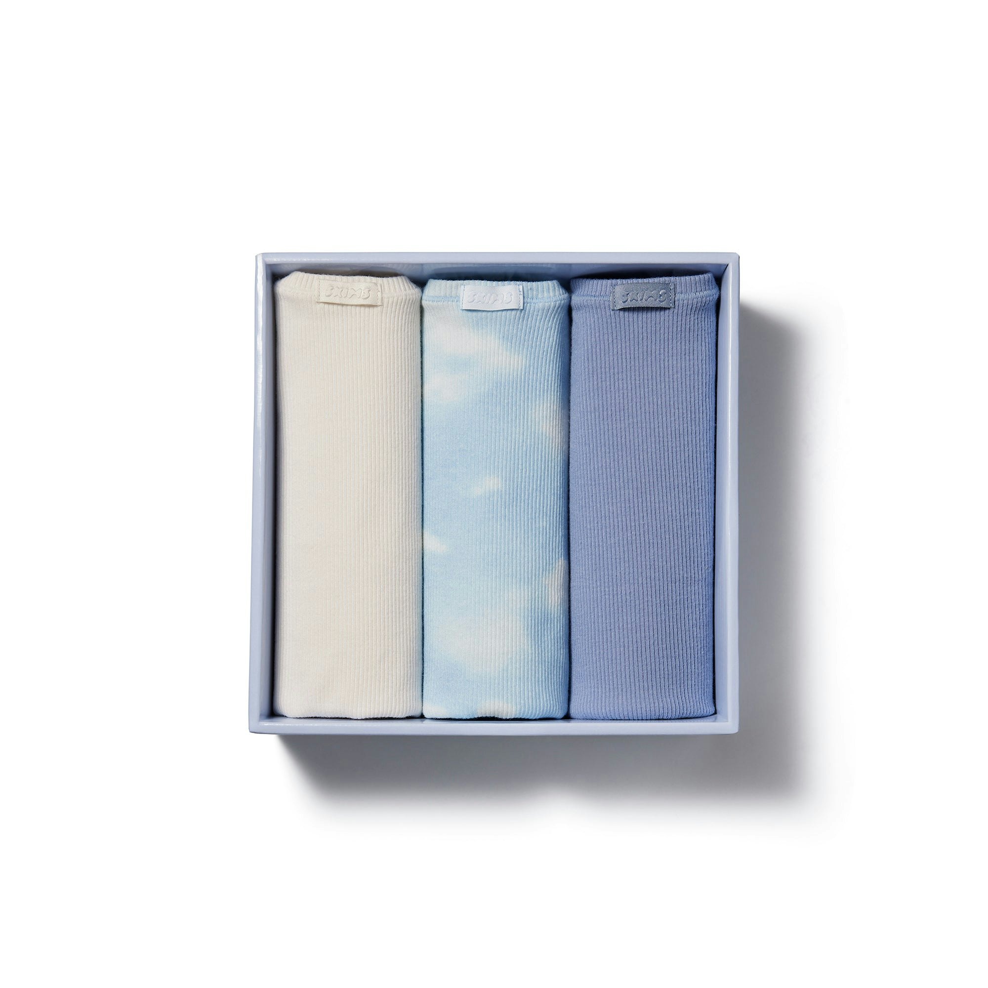 COTTON RIB TANK 3-PACK | BLUE QUARTZ CLOUD MULTI ADDITIONAL FABRIC DETAILS
