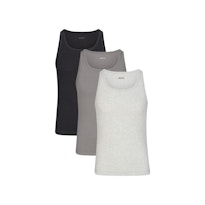 SKIMS COTTON MENS RIB TANK 3-PACK