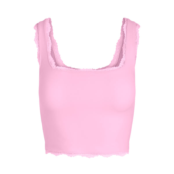 FITS EVERYBODY LACE TANK | BUBBLE GUM TONAL | SKIMS