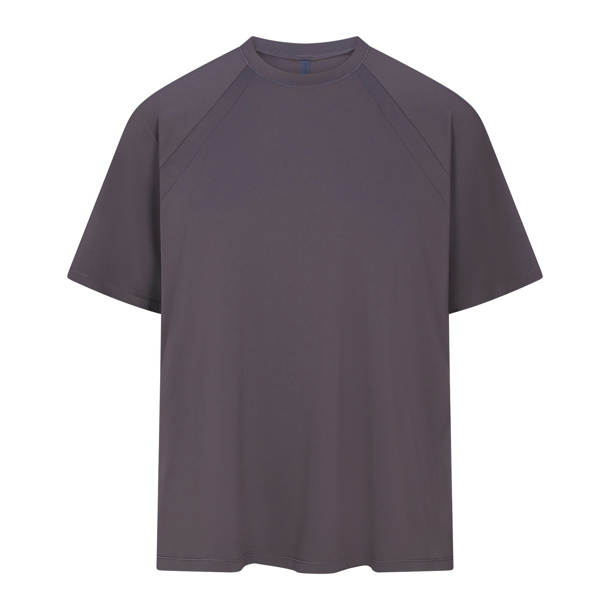 NikeSKIMS AIRY OVERSIZED TEE | RAVEN FLAT ON A WHITE BACKGROUND | FLT