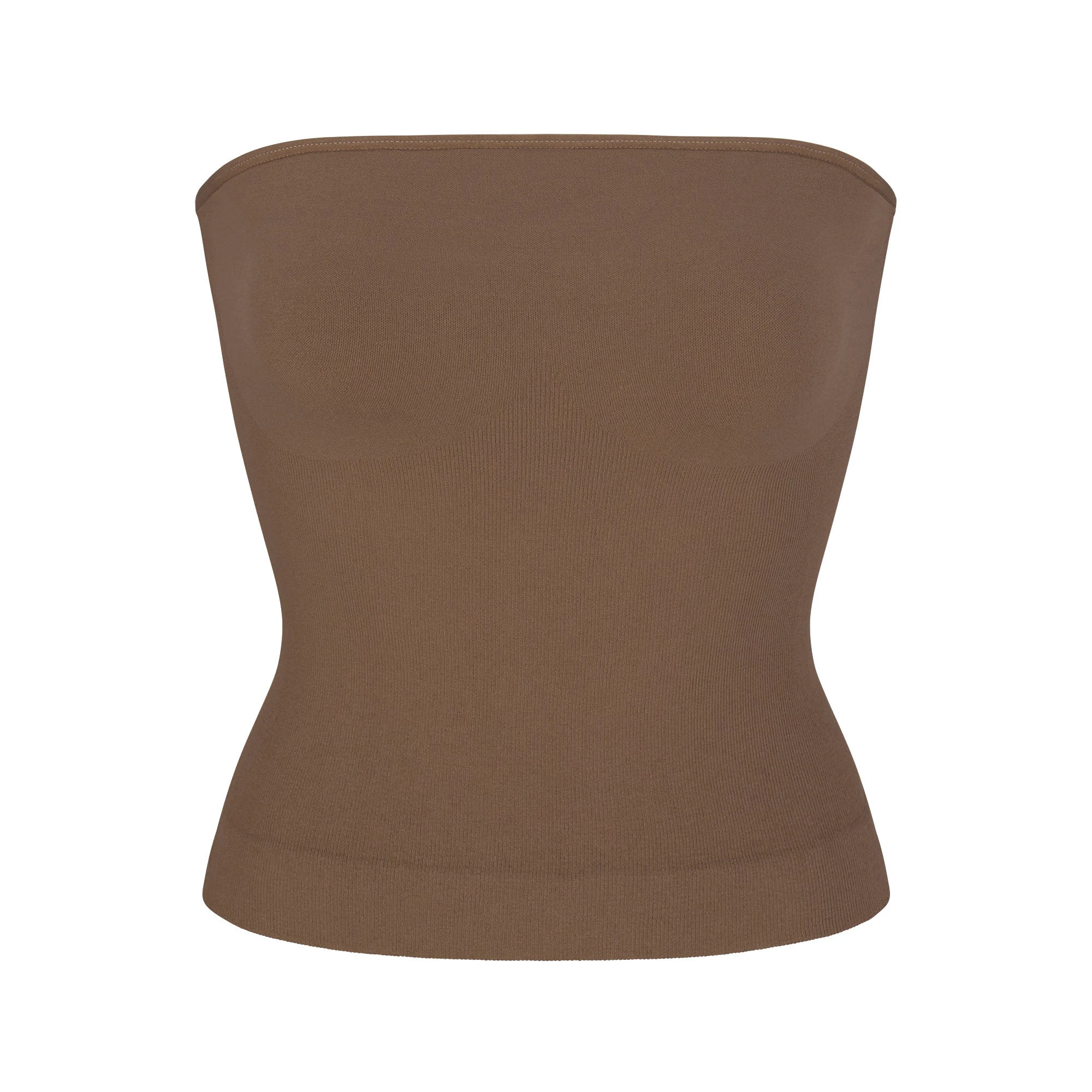 CONTOUR NYLON TUBE TOP | OXIDE (STRAPLESS TOPS) LAYS FLAT ON A WHITE BACKGROUND