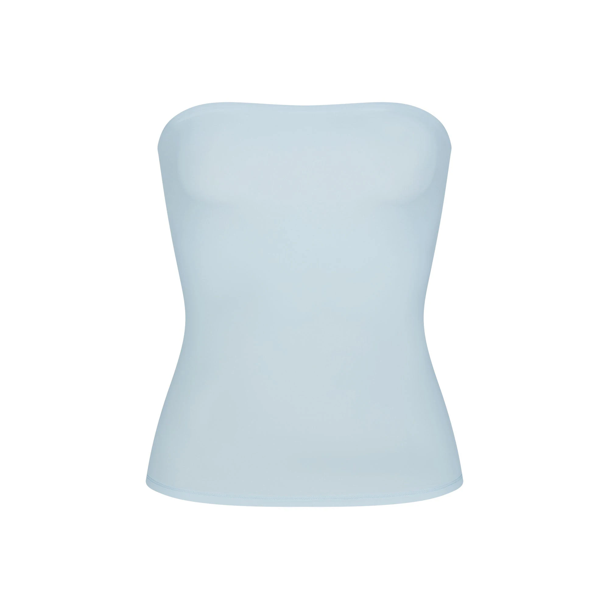 FITS EVERYBODY TUBE TOP | OPAL (STRAPLESS TOPS, TOPS) FLAT ON A WHITE BACKGROUND | FLT