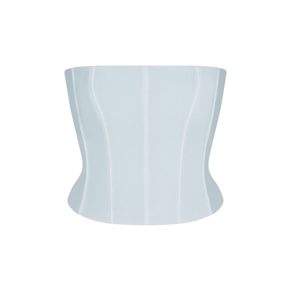 OUTDOOR CORSET | OPAL FLAT ON A WHITE BACKGROUND | FLT