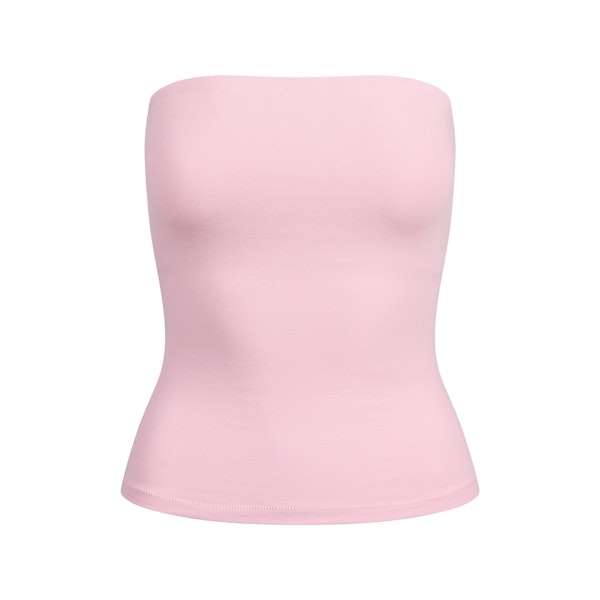 COTTON JERSEY TUBE TOP | HALITE FLAT ON A WHITE BACKGROUND @ | FLT