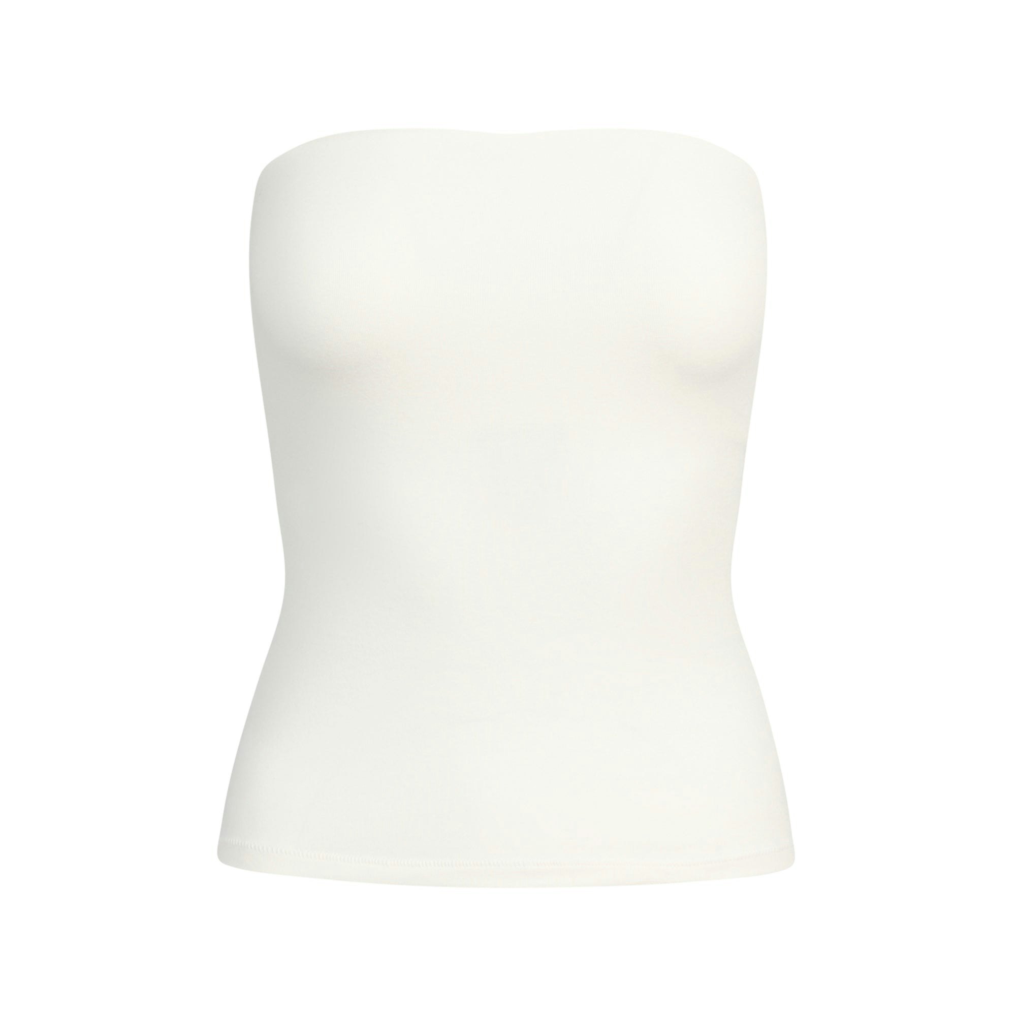 COTTON JERSEY TUBE TOP | MARBLE FLAT ON A WHITE BACKGROUND | FLT