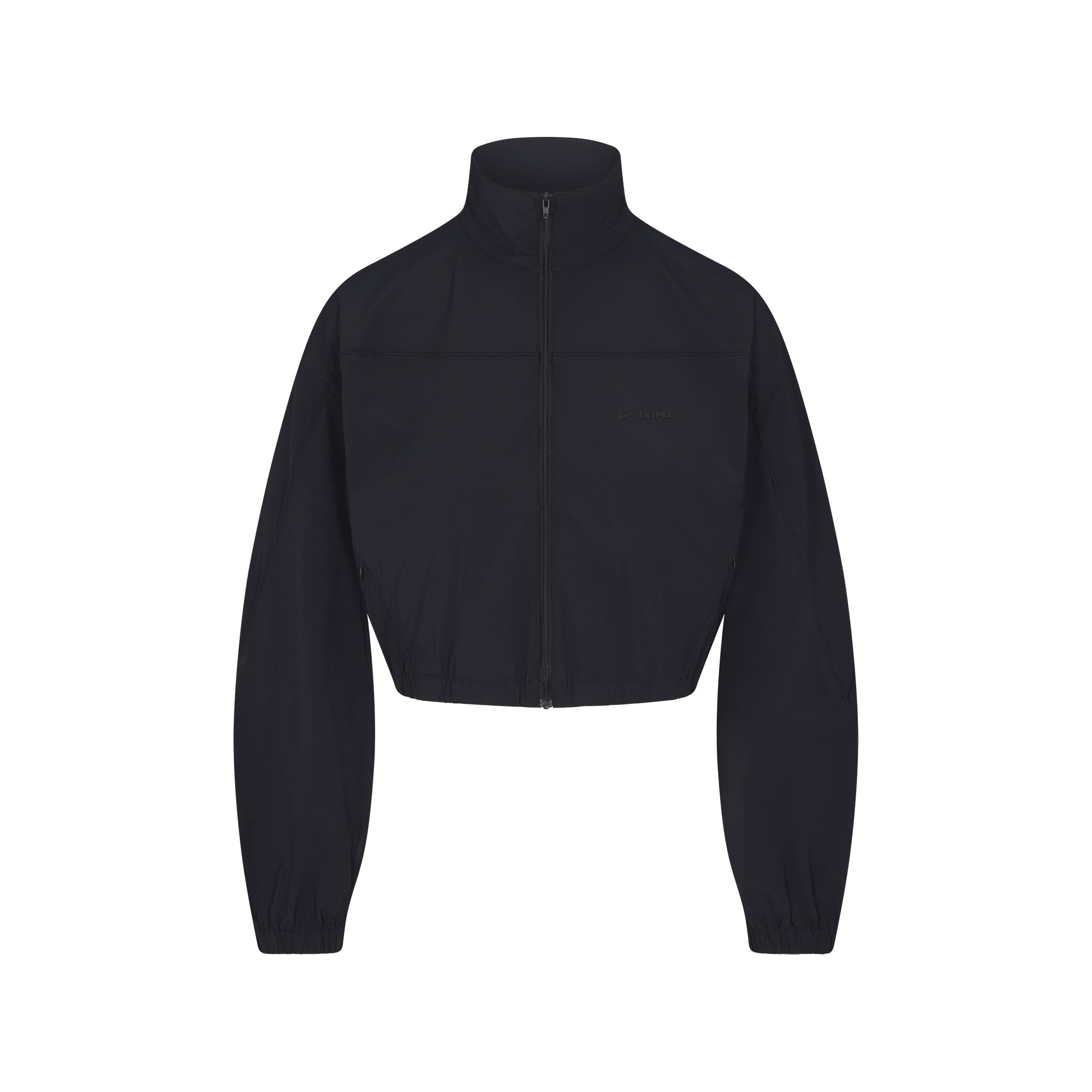 NikeSKIMS WOVEN NYLON CROP JACKET | OBSIDIAN | SKIMS