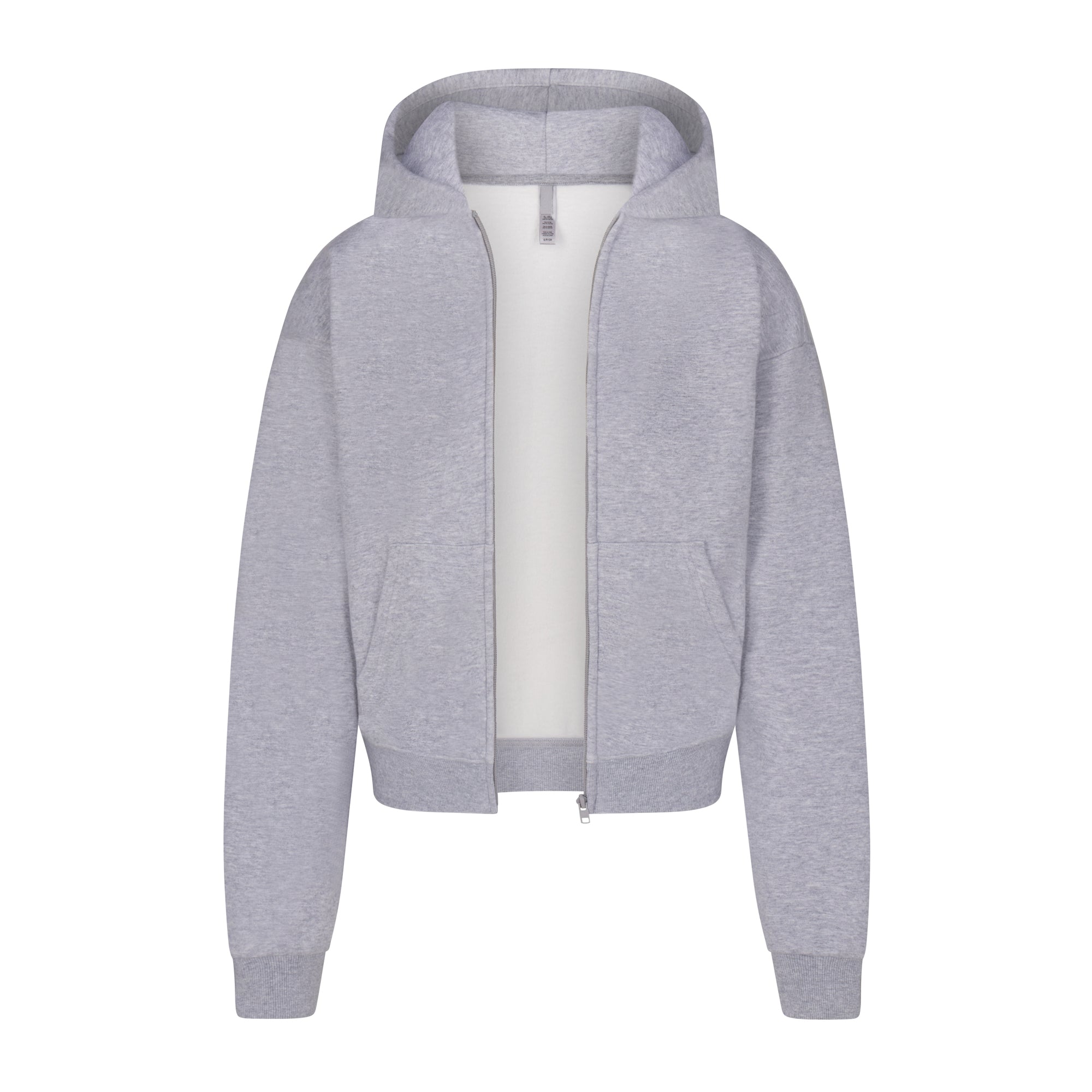 Grey zip fleece new arrivals