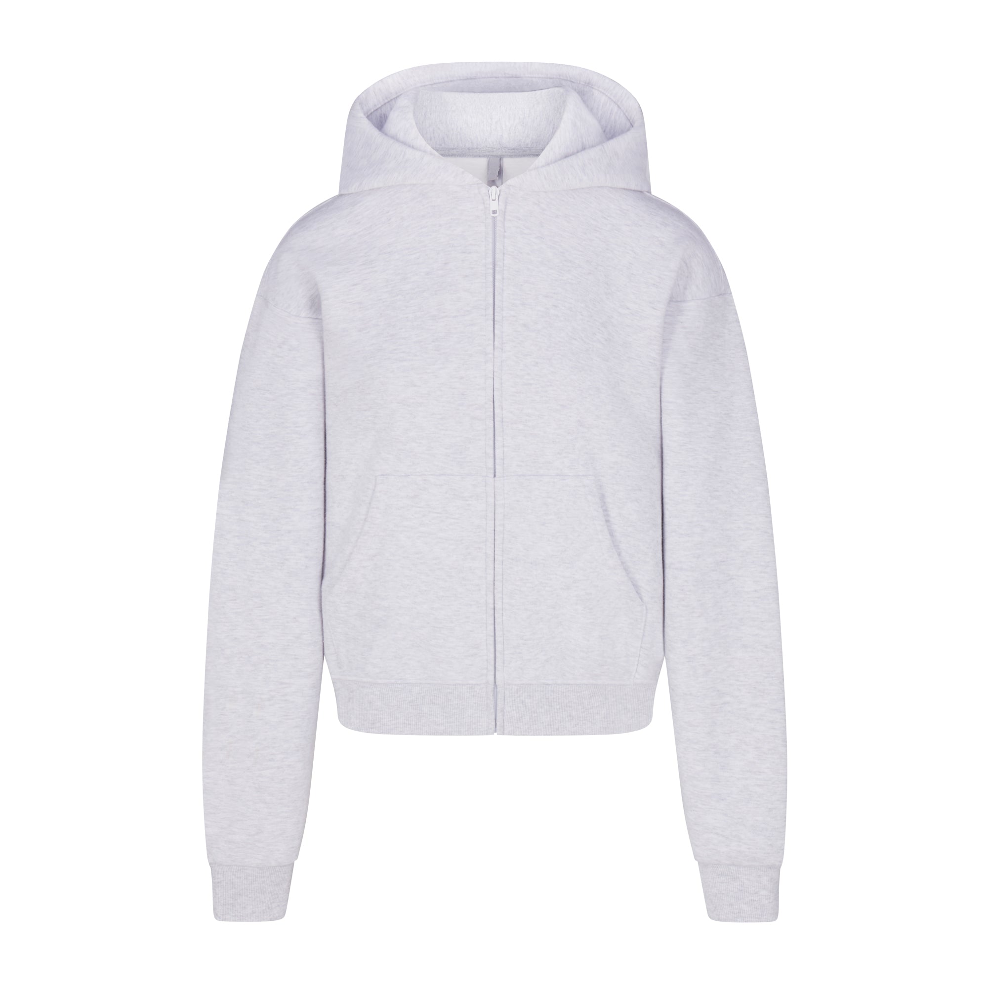 Plain white zip up jacket 2025