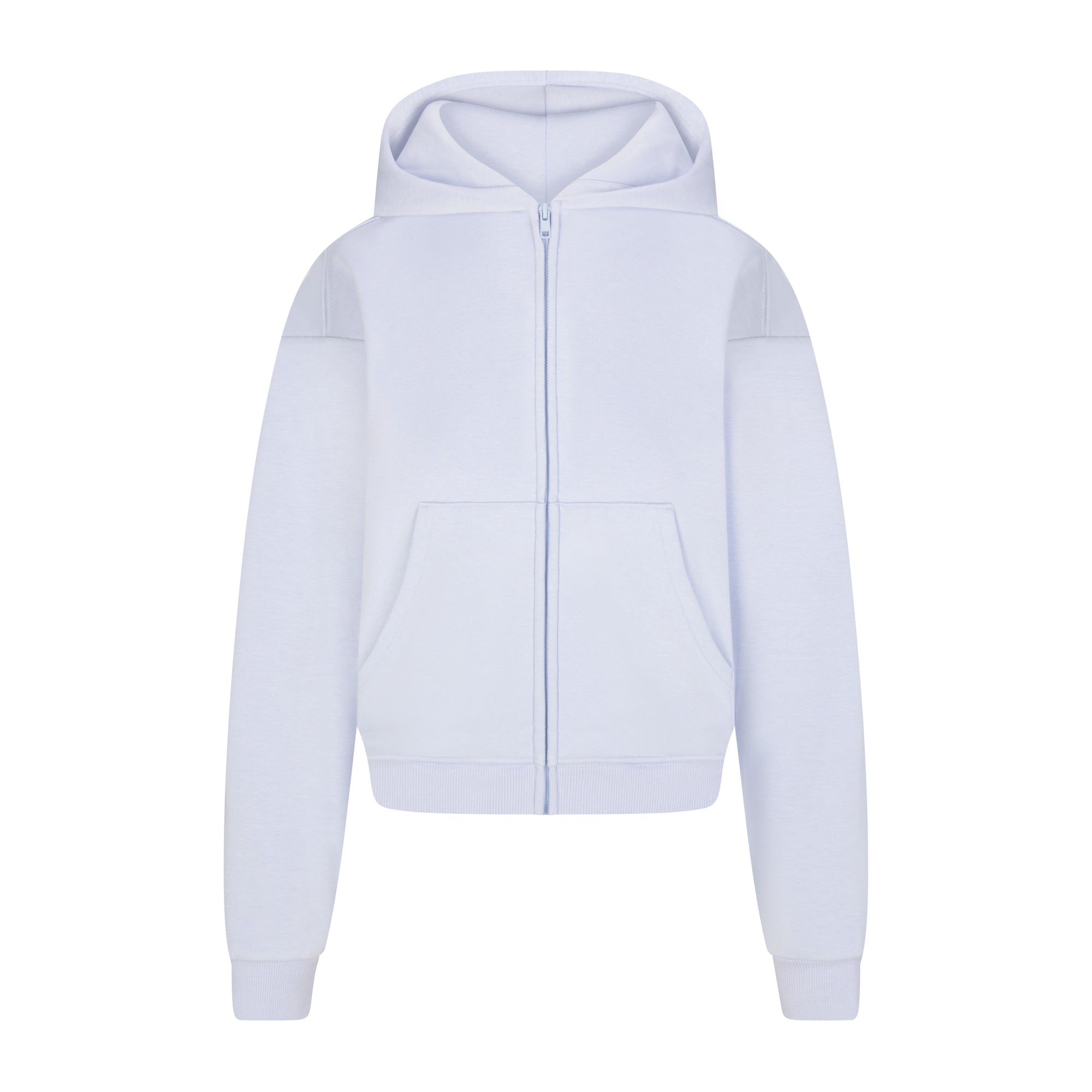 Periwinkle zip up hoodie deals