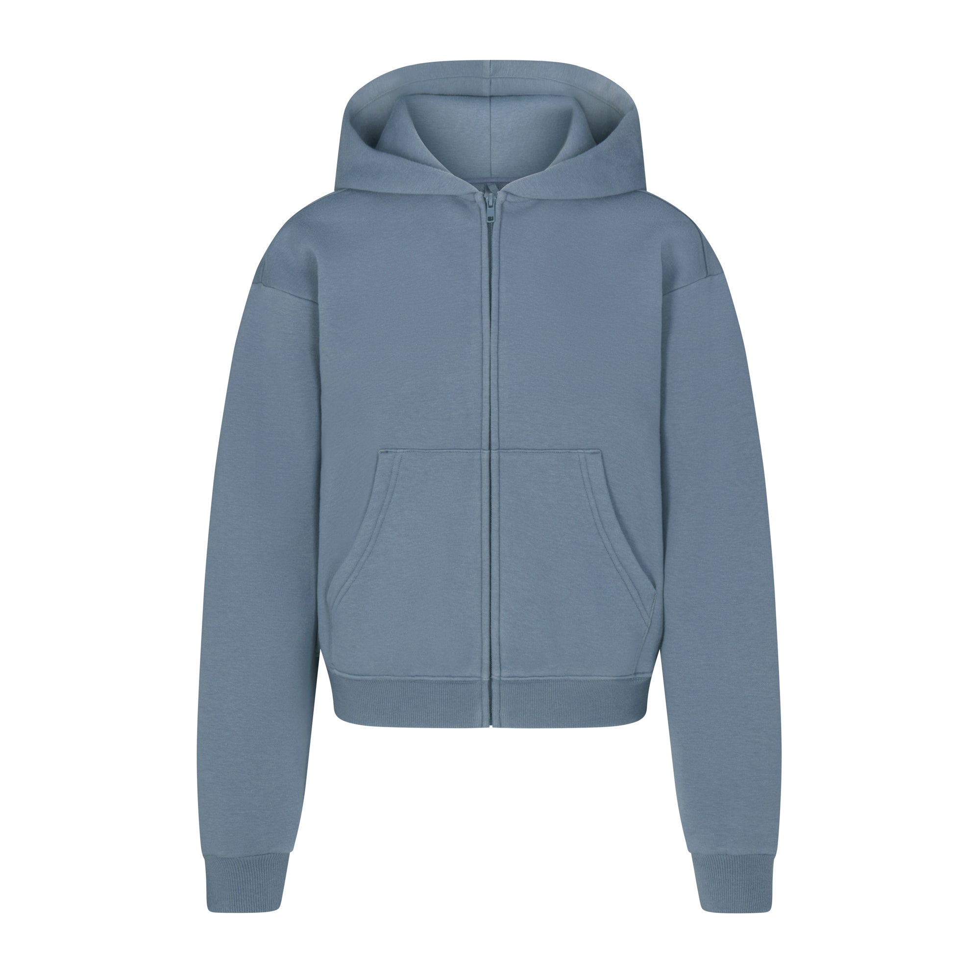 Blue zip up fleece online