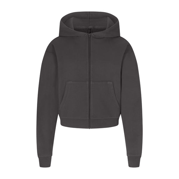 COTTON FLEECE CLASSIC HOODIE | ONYX