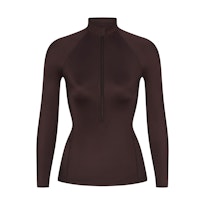 NikeSKIMS SHINE LONG SLEEVE HALF ZIP