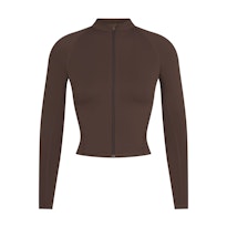 NikeSKIMS MATTE MOCK NECK FULL ZIP JACKET