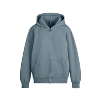 BOYFRIEND FLEECE OVERSIZED ZIP UP HOODIE