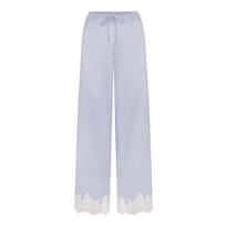 SILK LACE STRAIGHT LEG PANT