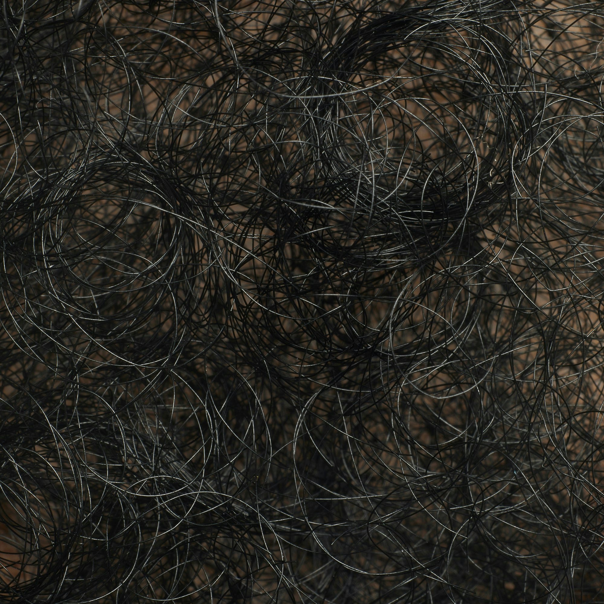 FAUX HAIR MICRO STRING THONG | CLAY BLACK CURLY ADDITIONAL FABRIC DETAILS