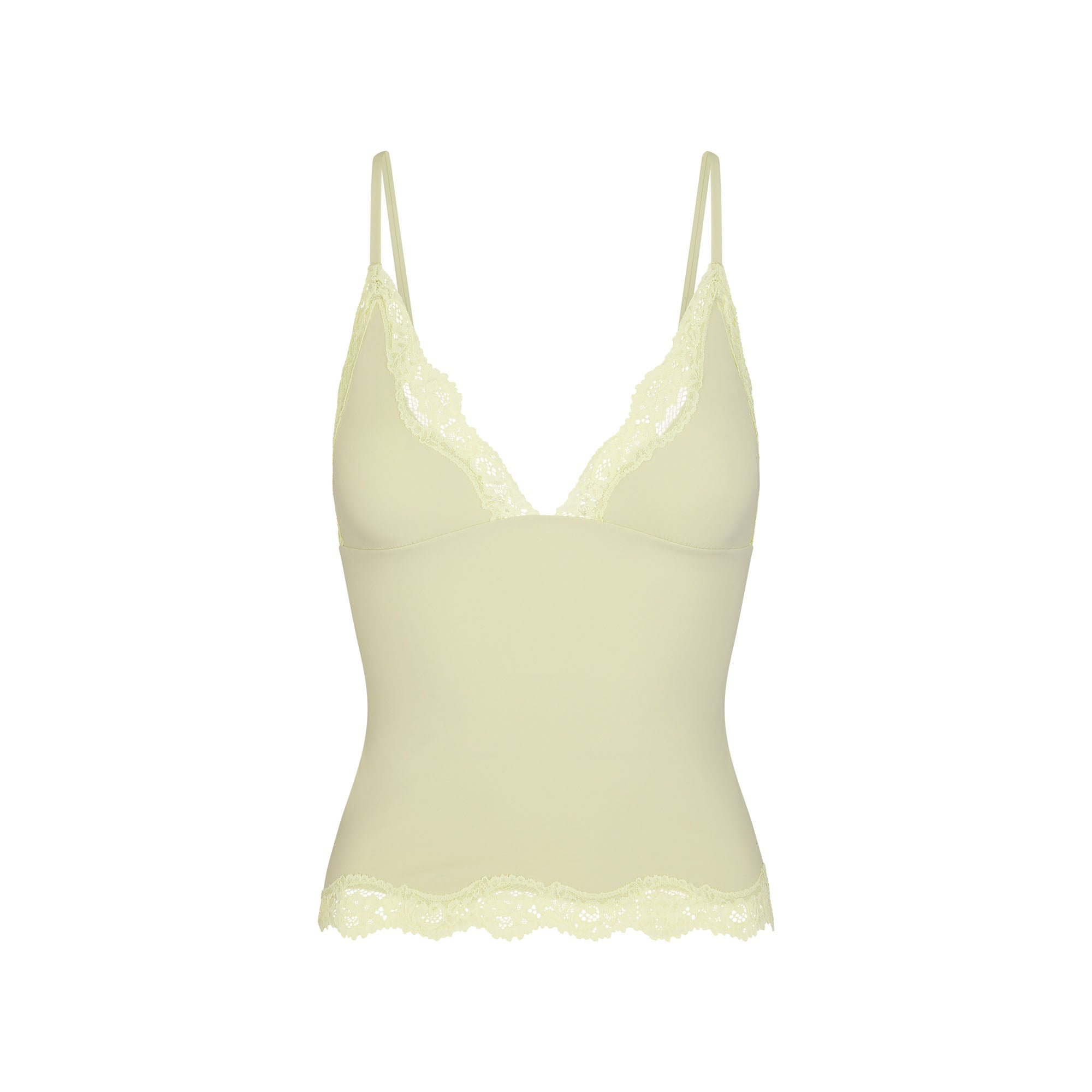 skims トライアングルキャミ FITS EVERYBODY LACE TRIANGLE CAMI | SAGE