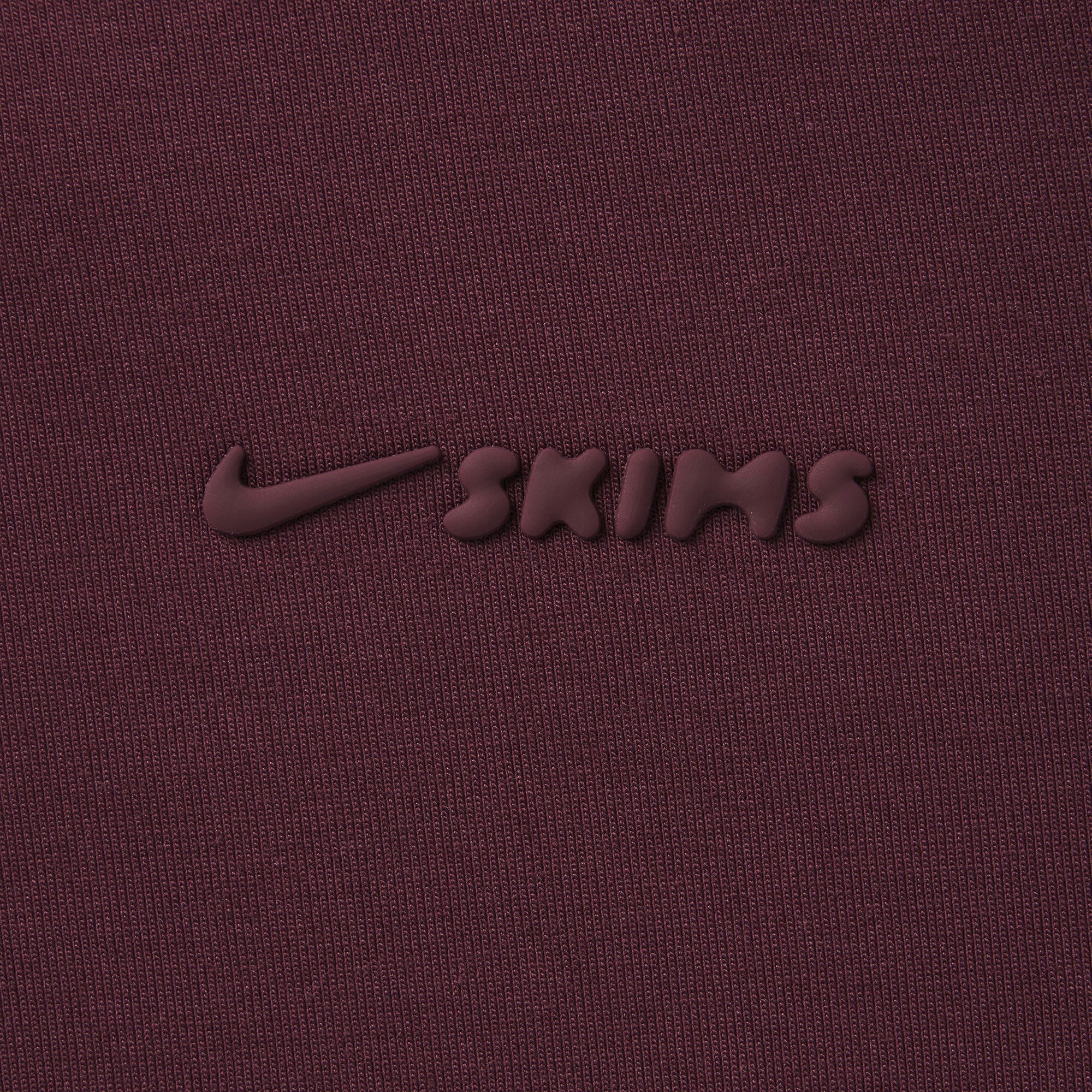 NikeSKIMS MATTE TRICOT | CURRANT ADDITIONAL FABRIC DETAILS