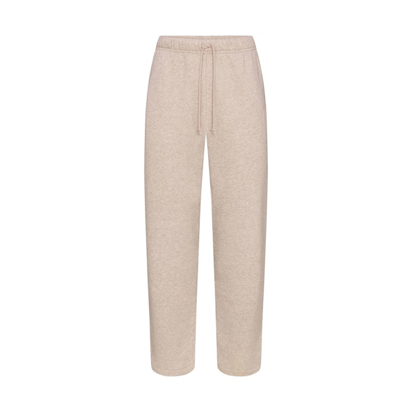FLEECE LOUNGE MENS CLASSIC STRAIGHT LEG PANT | DESERT HEATHER FLAT ON A WHITE BACKGROUND | FLT