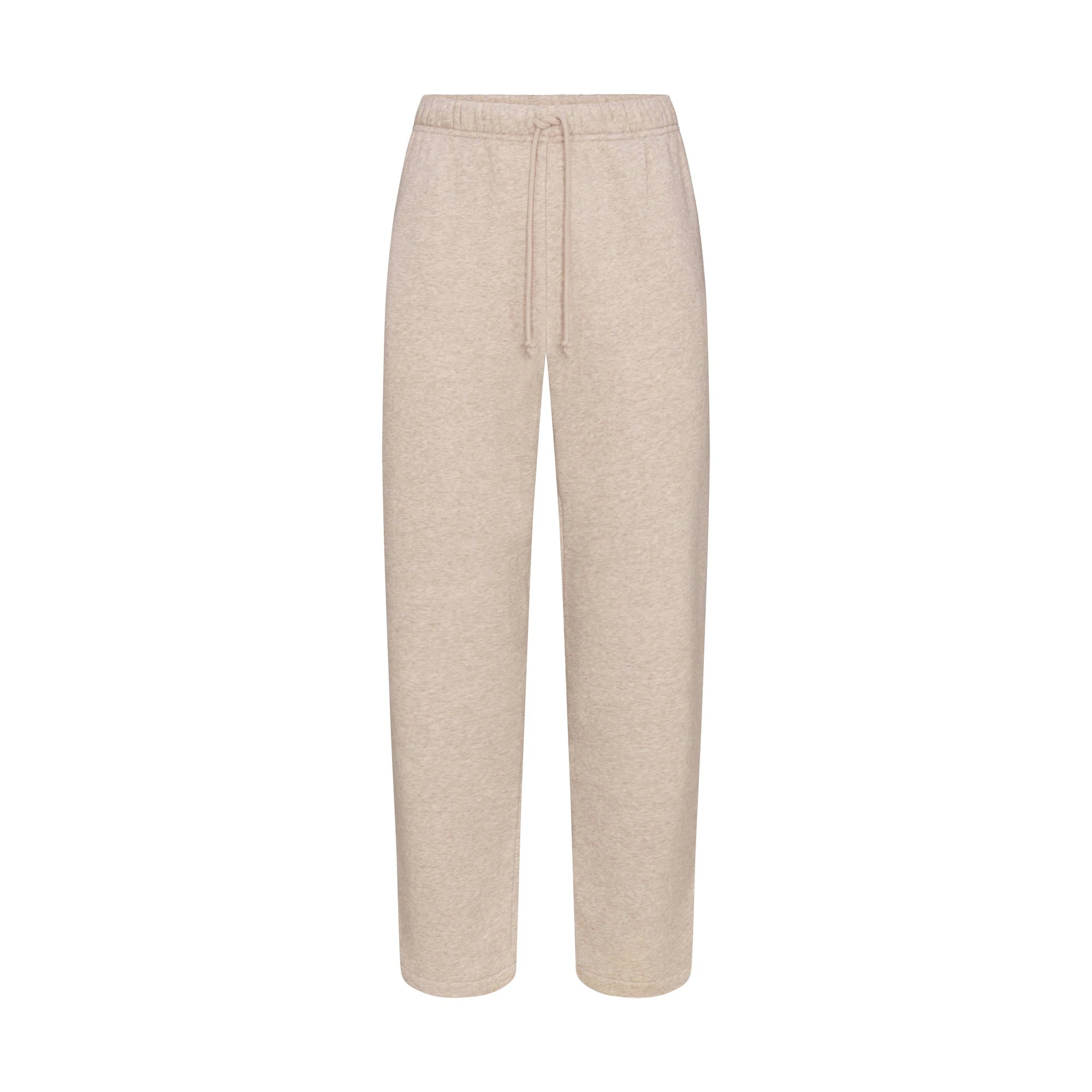 FLEECE LOUNGE MENS CLASSIC STRAIGHT LEG PANT | DESERT HEATHER FLAT ON A WHITE BACKGROUND | FLT