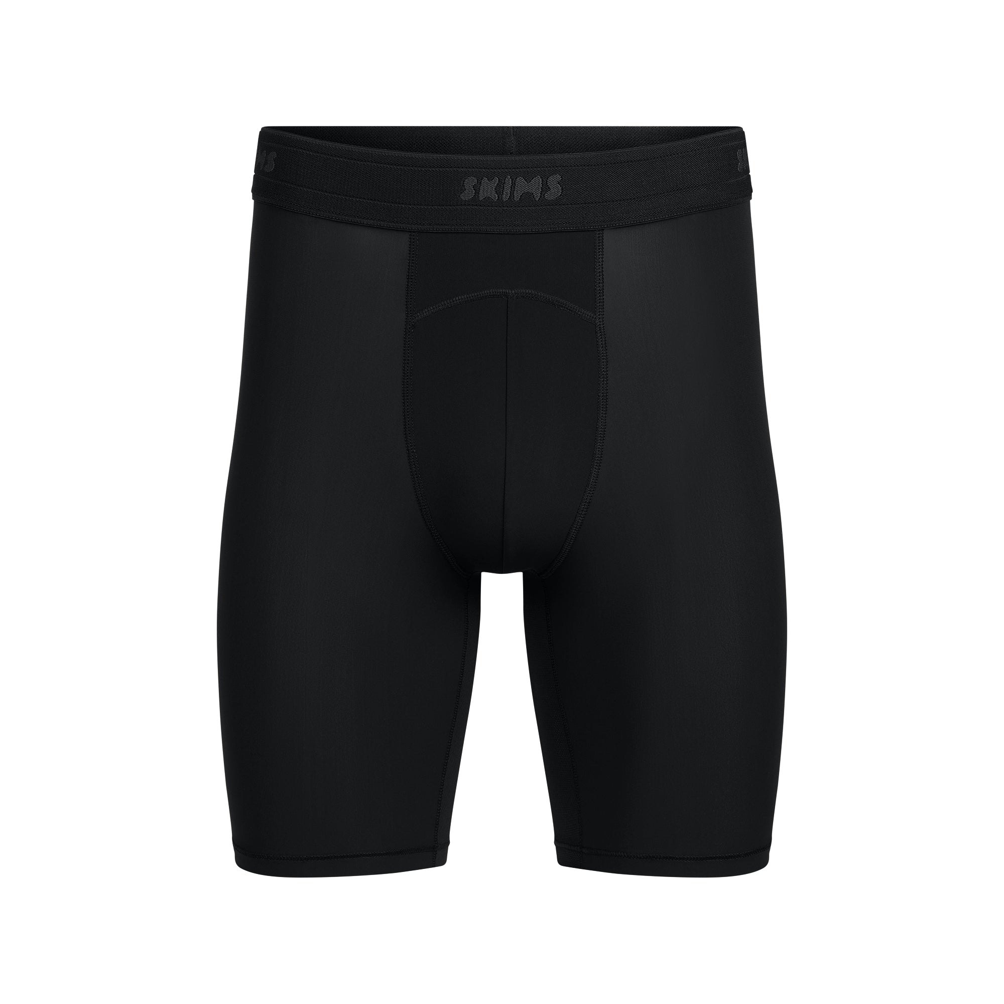 SKIMS SPORT MENS 7" BOXER BRIEF 3-PACK | DUNE MULTI FLAT ON A WHITE BACKGROUND | FLT
