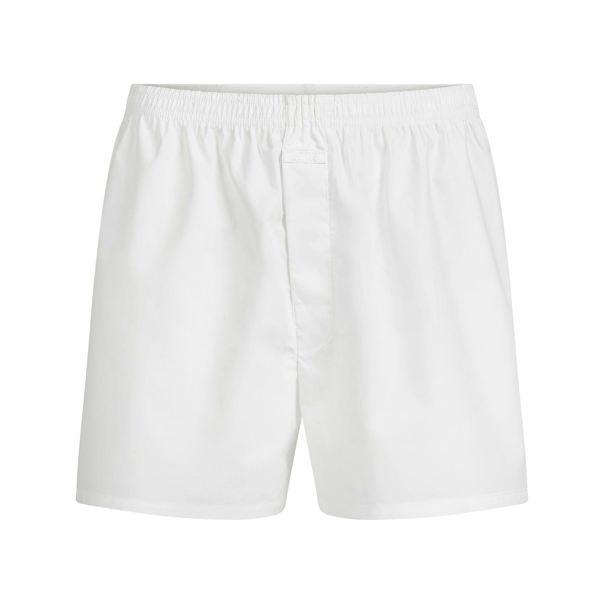 COTTON POPLIN MENS BOXER 3-PACK | LINEN MULTI FLAT ON A WHITE BACKGROUND | FLT