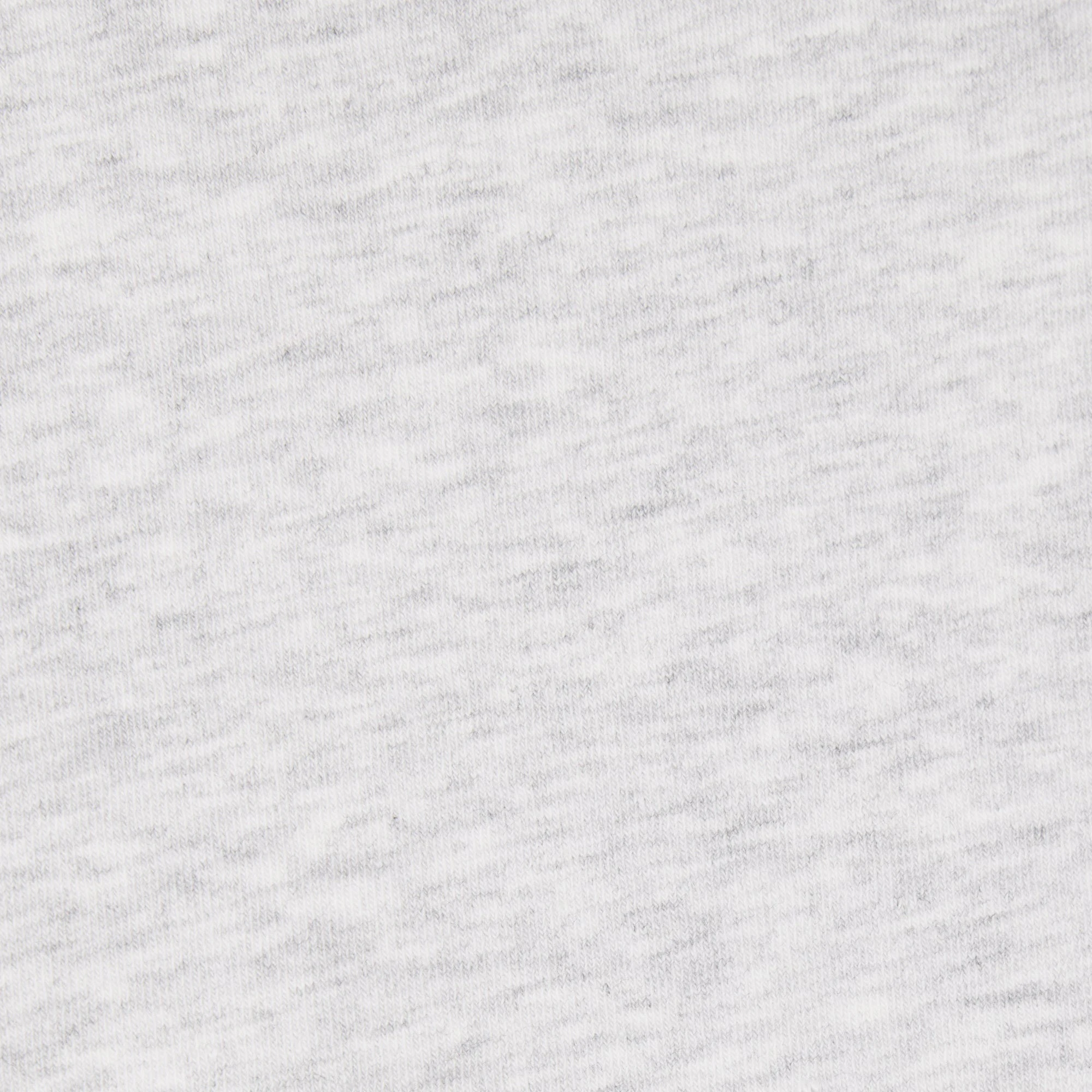 NEW VINTAGE LONG SLEEVE CROPPED HENLEY | LIGHT HEATHER GREY ADDITIONAL FABRIC DETAILS