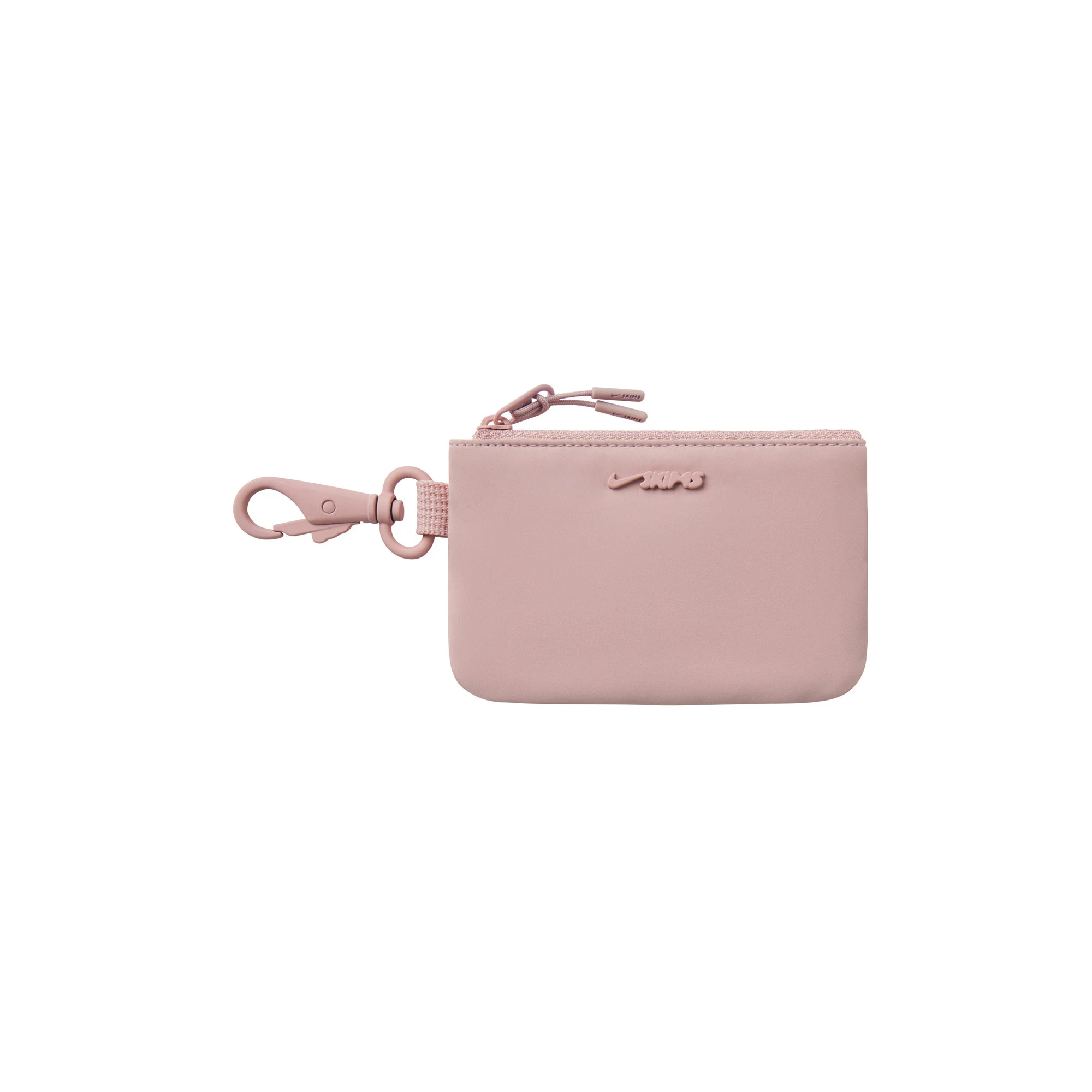 NikeSKIMS ACCESSORIES CLIPPABLE POUCH | HIMALAYAN FLAT ON A WHITE BACKGROUND