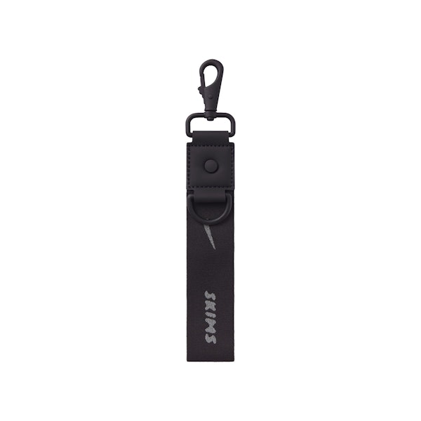 NikeSKIMS ACCESSORIES CLIPPABLE POUCH | OBSIDIAN FLAT ON A WHITE BACKGROUND