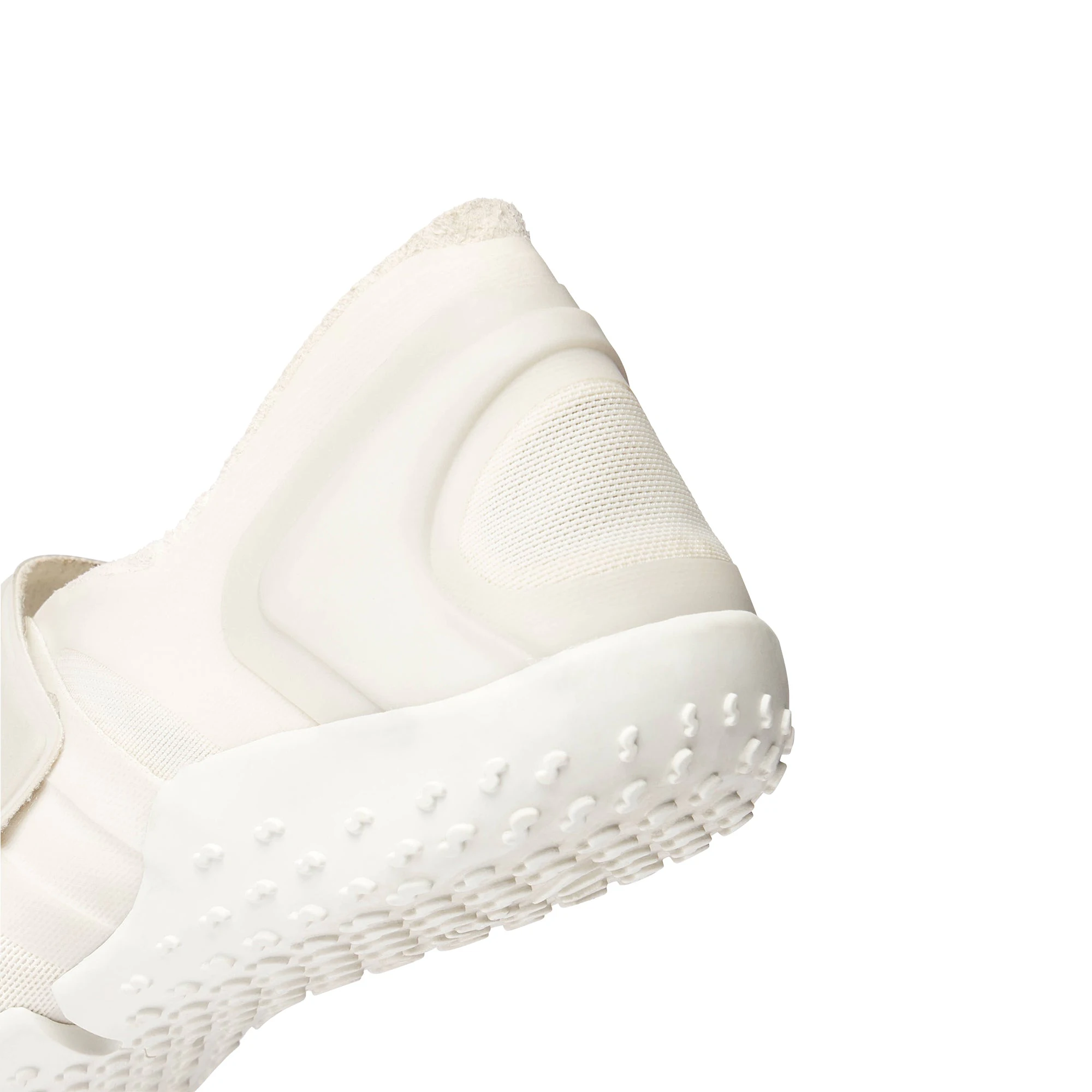 NikeSKIMS FOOTWEAR RIFT MESH | LT BONE/LT BONE-LT OREWOOD BRN ON A MODEL FRONT VIEW | ADDITIONAL FABRIC DETAILS