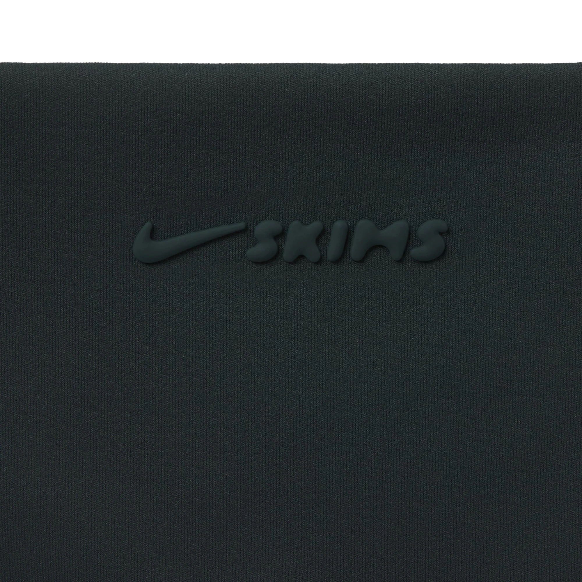 NikeSKIMS MATTE MICRO SCOOP BRA | DARK TEAL ADDITIONAL FABRIC DETAILS