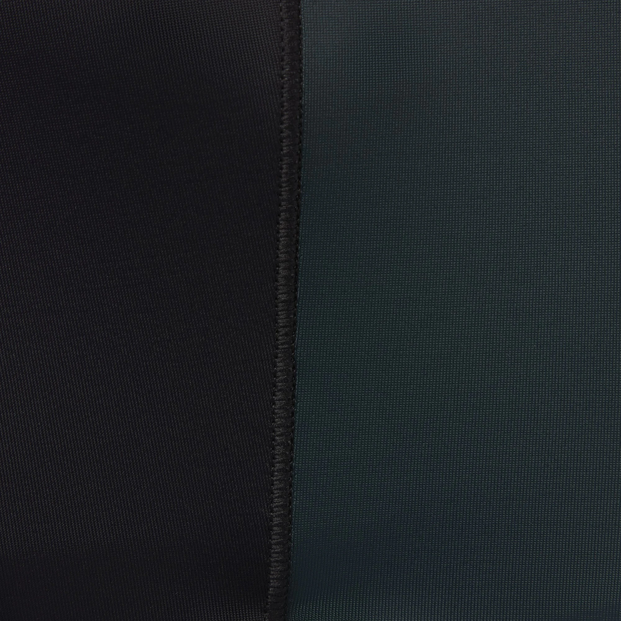 NikeSKIMS SHINE ZIP FRONT LONG ONESIE | OBSIDIAN AND DARK TEAL ADDITIONAL FABRIC DETAILS
