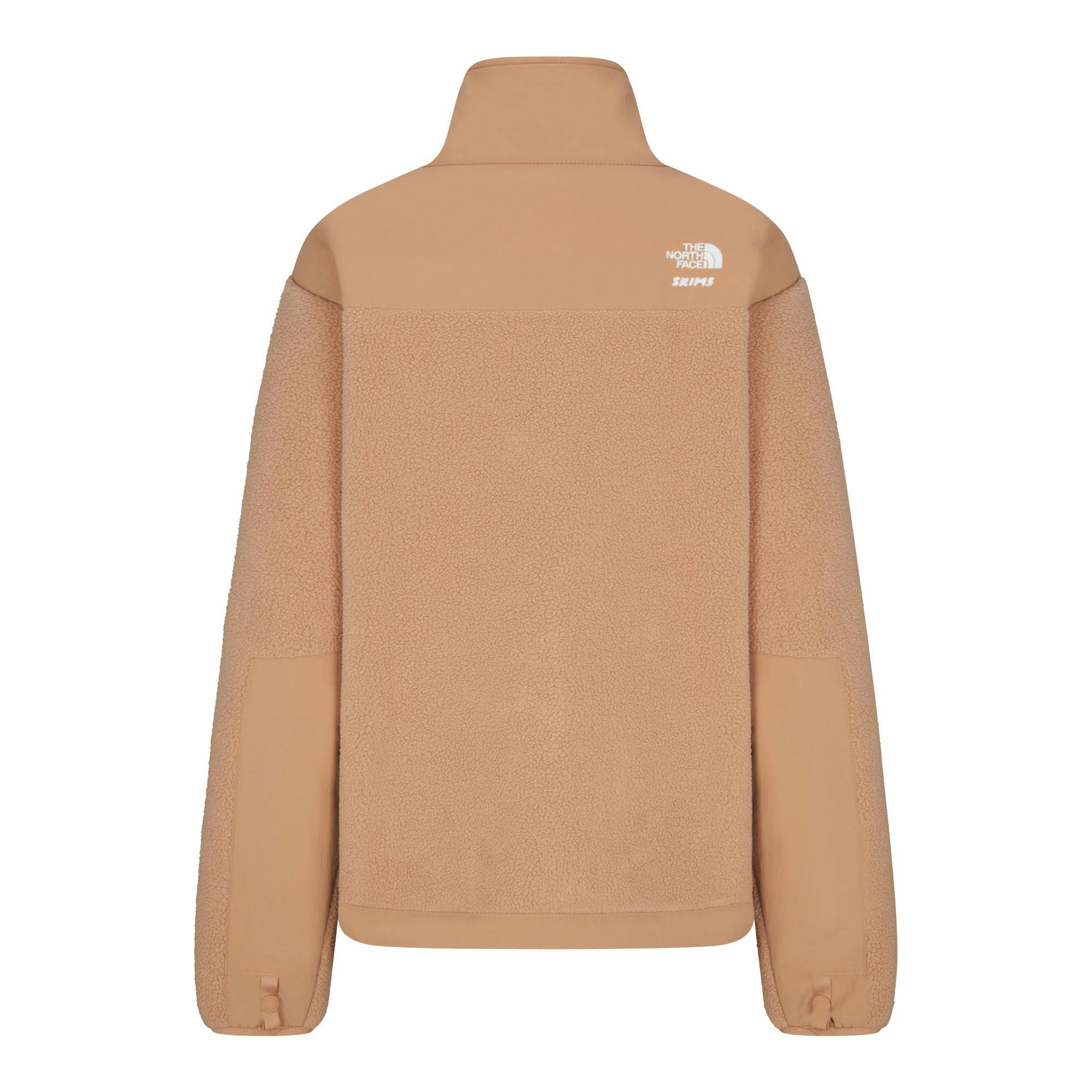 THE NORTH FACE X SKIMS 1995 RETRO DENALI FLEECE JACKET | OCHRE FLAT ON A WHITE BACKGROUND | FLT
