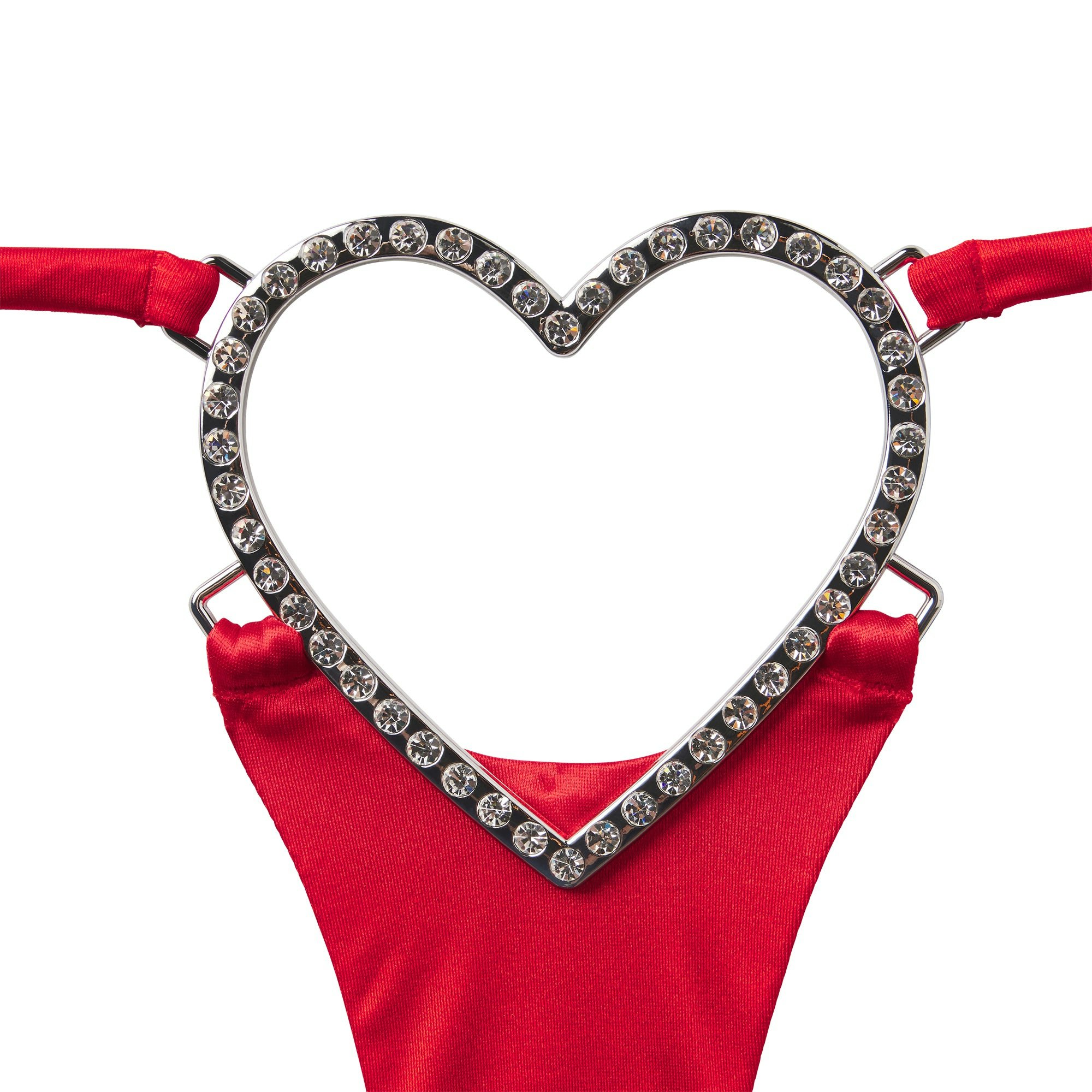 NOVELTY INTIMATES HEART CHARM STRING THONG | RUBY @ | FOCUS: 0.0, 1.0, 0.9